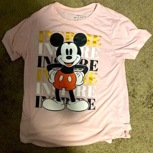 Disney “Inspire” Mickey Mouse Light Pink T-Shirt